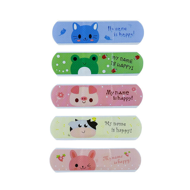 Vendas Adhesivas Médicas Transpirables con Estampado de Dibujos Animados Personalizado para Niños for sale at factory direct price