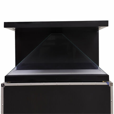 HD Projektions-Hologrammbox aus gehärtetem Glas, 270 Grad