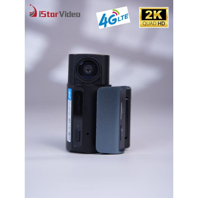 Mini Dashcam Inteligente 4G 2K Doble Lente | Comunicación Bidireccional, Vista Remota, Geo-cerca, Alarma de Estacionamiento, DMS