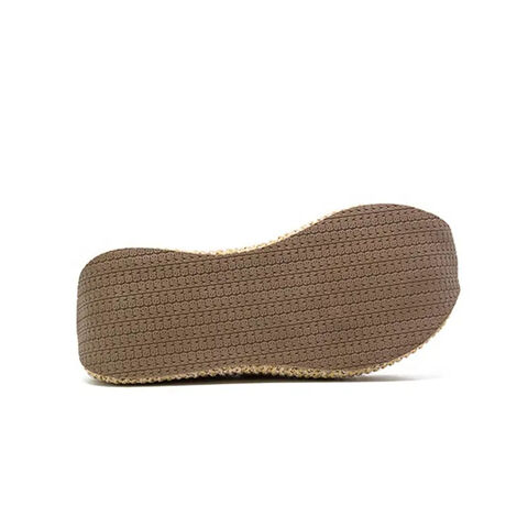 Sandales Compensées Mode en Paille en Gros pour Femmes for sale at factory direct price