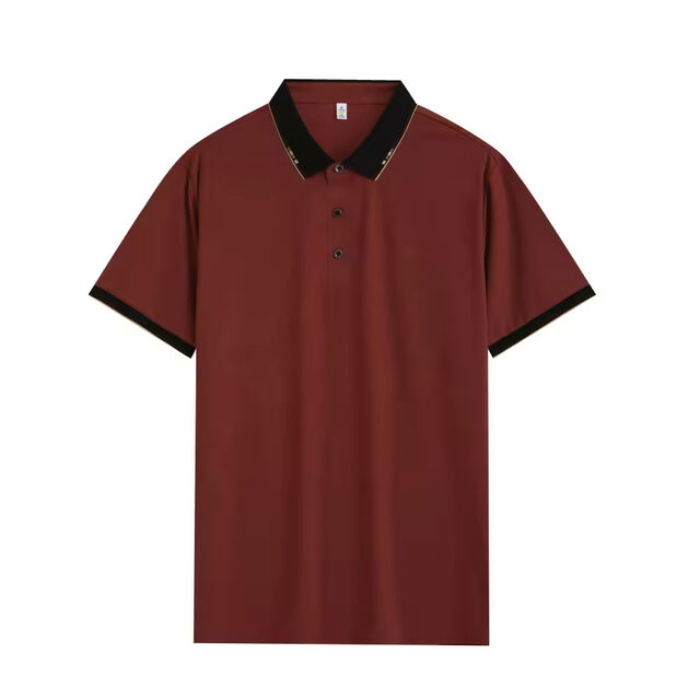 Kemeja Polo Pria Kasual Musim Panas Lengan Pendek Warna Solid Desain Oversize for sale at factory direct price