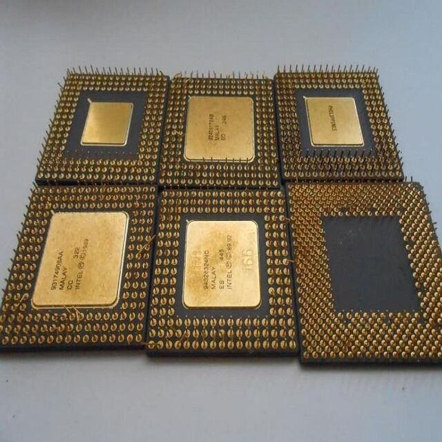 Utilisé pour Pentium Pro Gold CPU Scrap Gold Pins RAM Quad-Core 3.6GHz 6MB L2/L3 Cache 64-Bit 12nm Processus LGA1150 Socket Bureau for sale at factory direct price