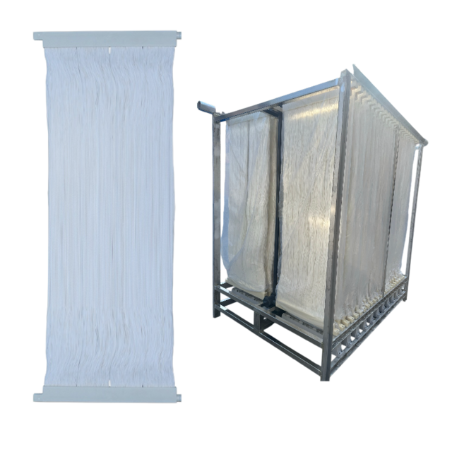 Lembaran Membran MBR Datar PVDF 0.1 Mikron untuk Pengolahan Air Industri for sale at factory direct price