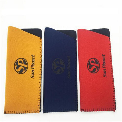 Vollbedruckte Neopren-Brillenetui-Tasche, Neopren-Brillenbeutel