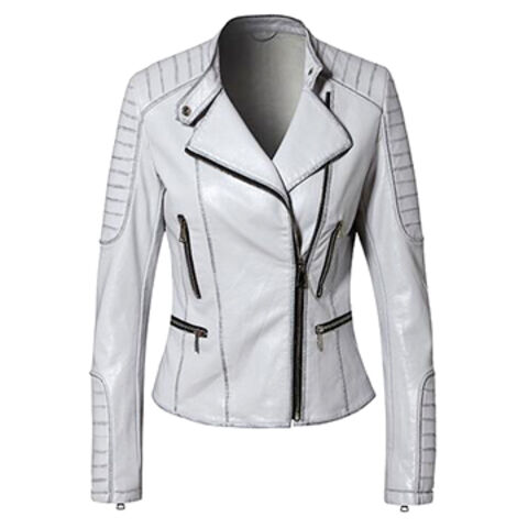 Chaqueta de cuero de moda personalizada para nuevos productos for sale at factory direct price