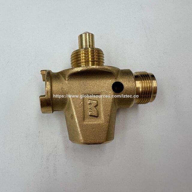 4-Wege-Messing-Wasserhahn mit Außengewinde, Seitenanschluss und Montage-Nut - Anpassbare Messingverschraubung für Sanitär- und HLK-Anlagen for sale at factory direct price