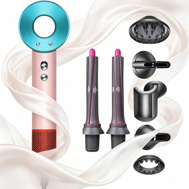 Sèche-cheveux multifonction haute vitesse MS215 avec moteur BLDC
