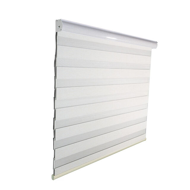 Persianas enrollables para protección dual de ventanas contra rayos UV