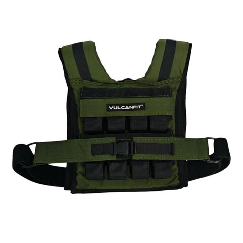 Taktische, verstellbare 18kg Gewichtsweste für Fitness- und Krafttraining. for sale at factory direct price