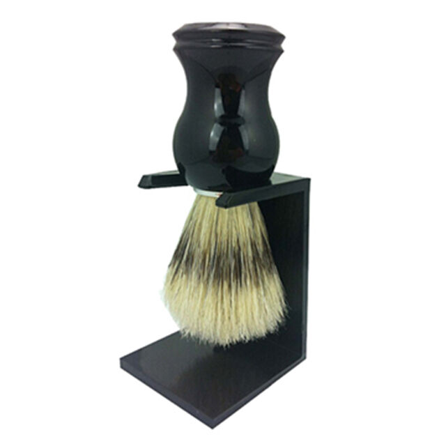 Pincel de Barbear com Pelo de Texugo Puro e Cabo de Madeira for sale at factory direct price