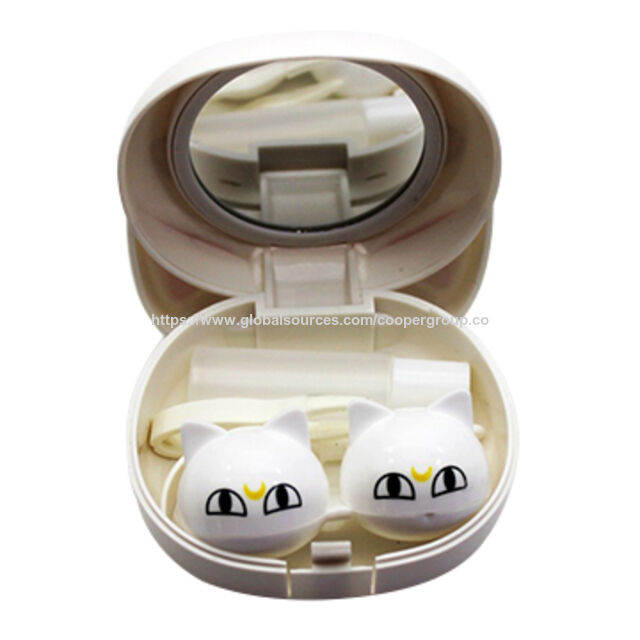 Source New Style Customized Colorful Contact Lens Case For Storing