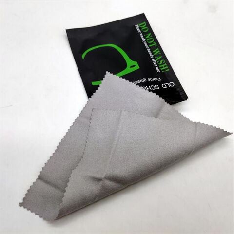 Chiffons de nettoyage pour lentilles en microfibre, chiffon antibuée pour lunettes, meilleures ventes for sale at factory direct price