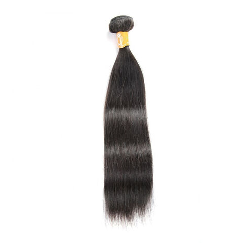Venda quente de tecelagem de cabelo virgem peruano liso 100% humano de vison cru