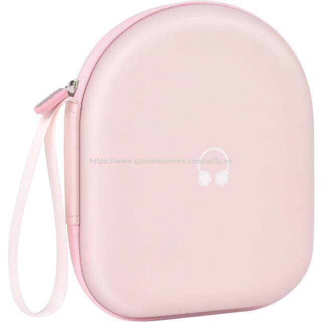 Estojo Rígido para Fones de Ouvido, Bolsa de Armazenamento de EVA à Prova d'Água e Choque com Bolso de Malha e Alça de Mão, Compatível com Fones de Ouvido for sale at factory direct price