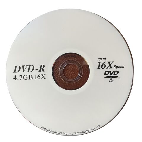 DVD-R virgem imprimível de 4.7GB com embalagem retrátil - DVD gravável para dados e vídeo for sale at factory direct price