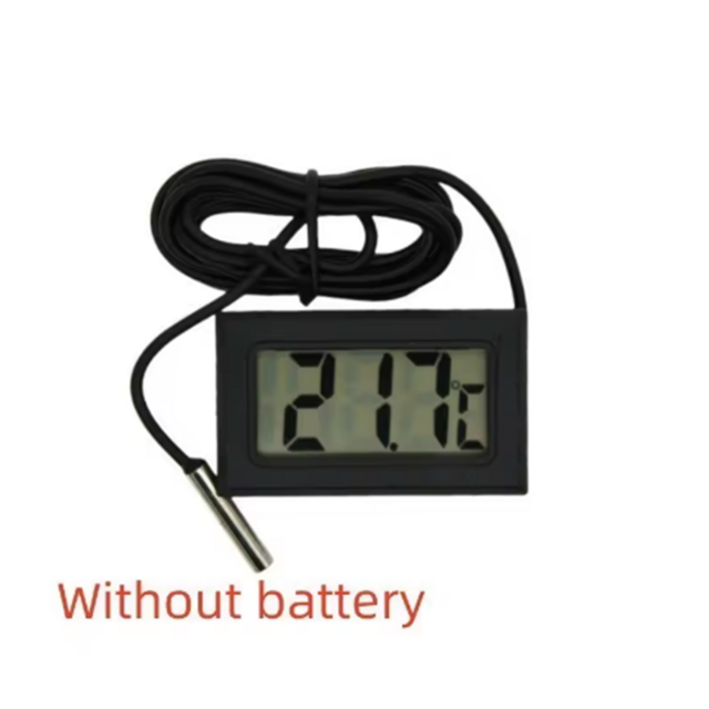 Mini Inkubator Telur Tertanam Hidrometer Elektronik Termometer Reptil Rumah Tangga untuk Akuarium Dalam Ruangan for sale at factory direct price