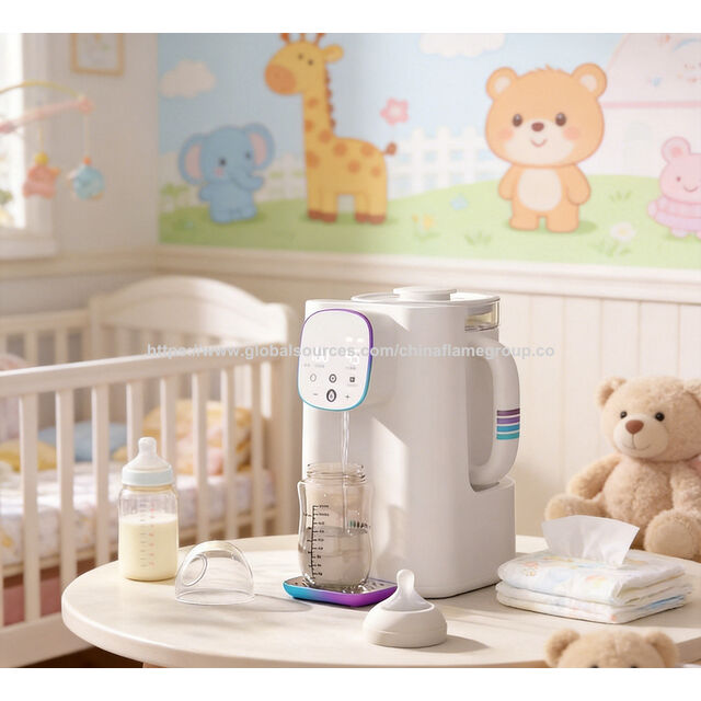 New Countertop Milk Hot Water Boiler Warmer Baby Bottle Air Pot Maker Electric Glass Water Dispenser Pot for Baby Formula Kettle for sale at factory direct price