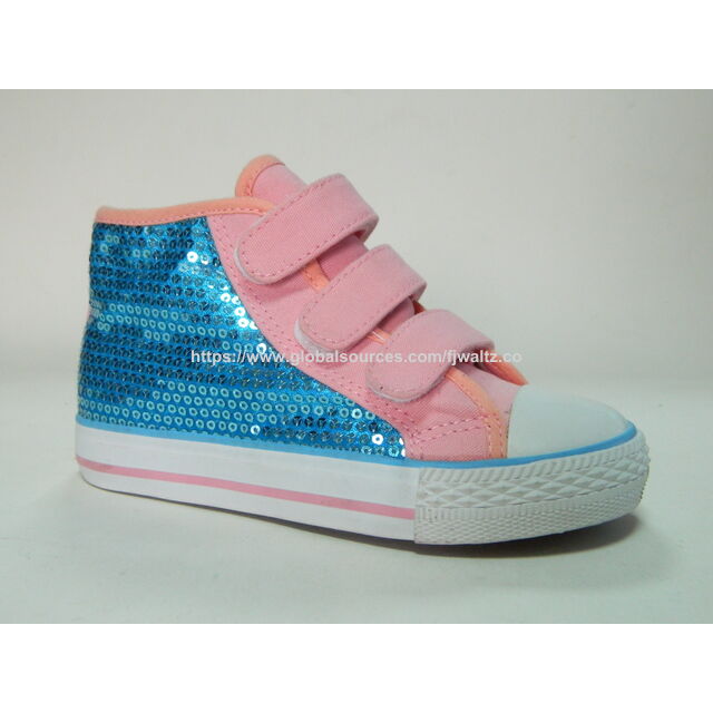 Children injection shoes,kids school shoes, mid-top canvas shoe