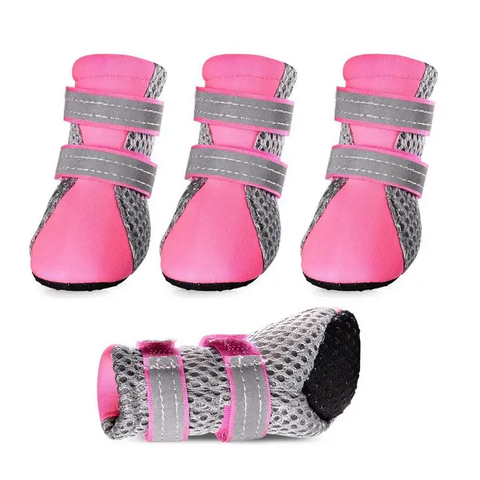 Sepatu Anjing Besar Bernapas, Kaus Kaki, Sepatu Bot Anti-Selip Anjing, Tali Reflektif yang Dapat Disesuaikan for sale at factory direct price