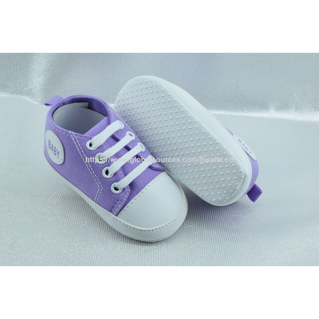 Baby Anti-Slip Shoes Boy Girl Sneaker Soft Sole Newborn Infant First Walker Toddler Casual Canvas Crib Shoes