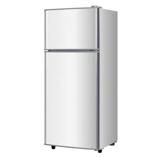 138L Double Door Household Refrigerator Freezer Dual Purpose Fridge Freezer