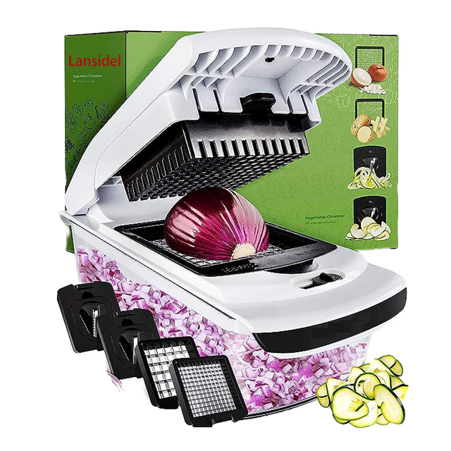 Hongna Manual Vegetable Chopper 18-Piece Set