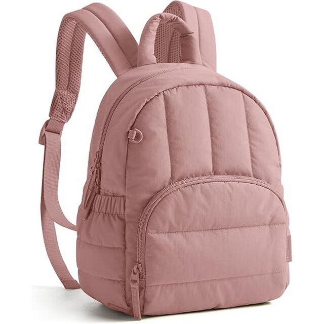 Mini-Rucksack für Damen, leichter Puffer-Rucksack-Tasche, gesteppter Freizeit-Tagesrucksack, wasserabweisender Buchrucksack for sale at factory direct price