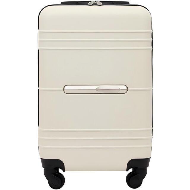 22-Zoll ABS Hartschalen-Handgepäck mit 360-Grad-Spinner-Rädern und Teleskopgriff für Wochenendausflüge und Kurztrips for sale at factory direct price