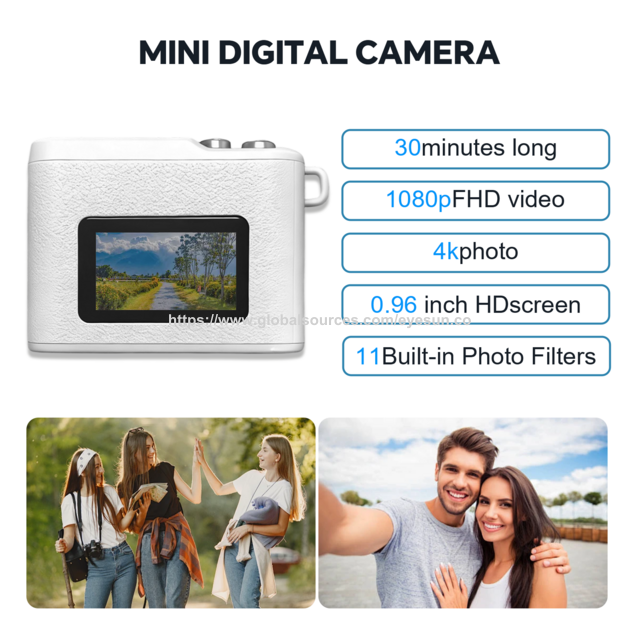 Mini Digitalkamera, Mode, Tragbar, 1280*720p for sale at factory direct price