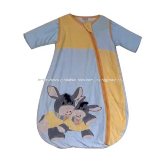 Embroidered Baby Sleeping Bags in Assorted Colors