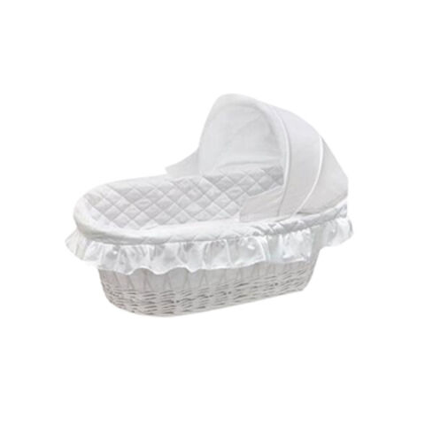 Hot Sale Handmade Customized Bassinet Wicker Baby Basket