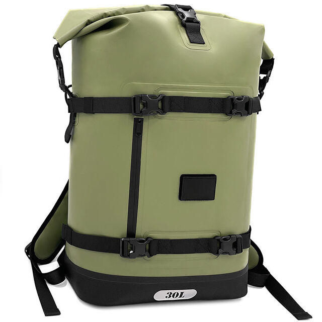 Waterproof Zipper Dry Bag Backpack Outdoor Hiking Travel Sport Gear