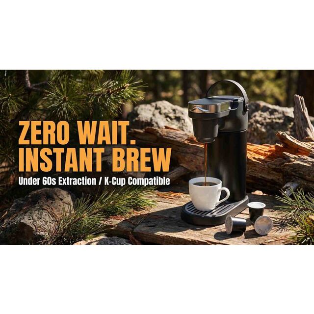 Wholesale OEM ODM COKAFEGO CF01 Portable Wireless Outdoor Coffee Station for Camping RV Outdoor Travel