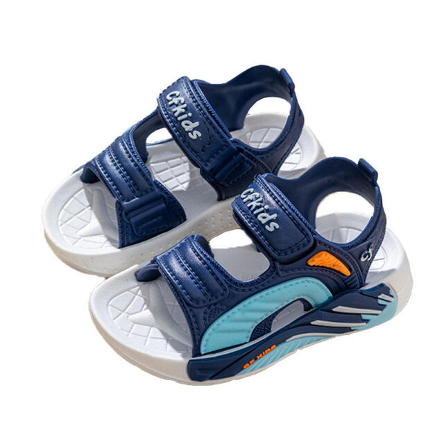 Summer Non Slip Soft Sole Baby Beach Footwear Magic Tape Sandals