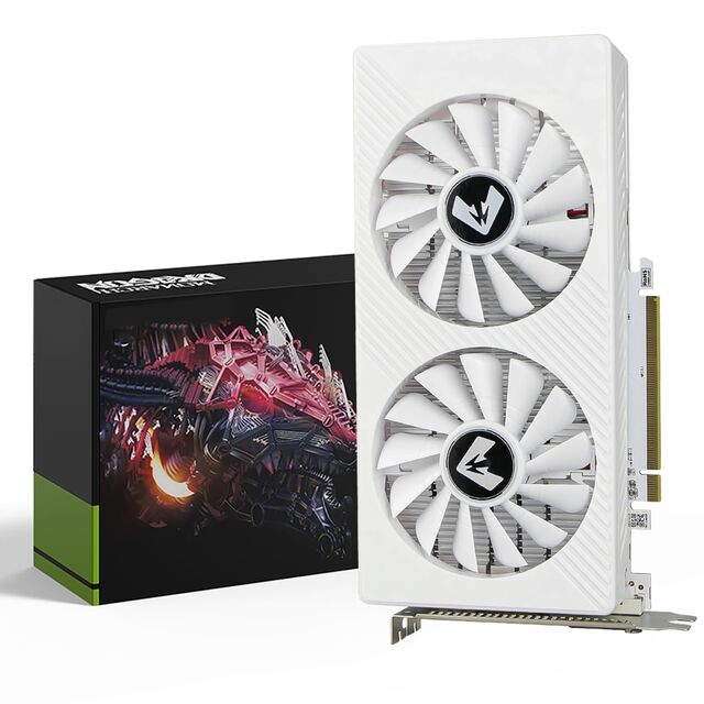 RX580 Graphics Card 8GB GDDR5 256-bit Dual Fans, Desktop 1080P Gaming GPU Bulk Wholesale