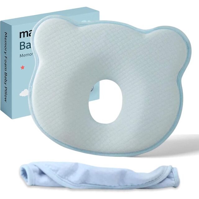 Bear Pattern Baby Cotton Bedding Pillow Set