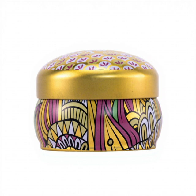 Food Grade Standard Potbelly Shape Metal Tin Box Packaging Box