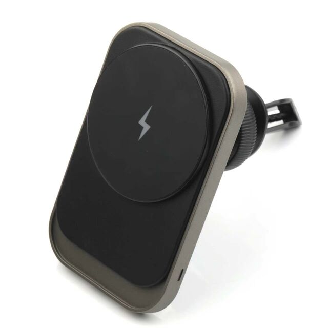 Magnetic Wireless Car Charger, 15W Fast Charging Air Vent Phone Holder with USB-C to C Cable, Cyan ABS+PC Rubber Oil Finish, Compa for sale at factory direct price