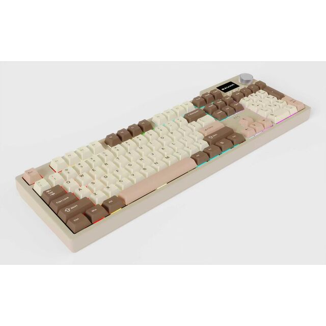 Premium Tri-Mode Hot-Swap Mechanical Keyboard, RGB Screen, PBT Keycaps, Gasket, Wireless Gaming Keyboard for PC Laptop for sale at factory direct price