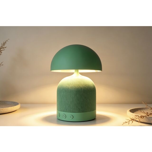 LED Bedside Lamp Bluetooth Speaker, 5W Wireless Speaker with Touch Night Light, TWS Pairing, Hands-Free Call, 1200mAh, Type-C, for sale at factory direct price