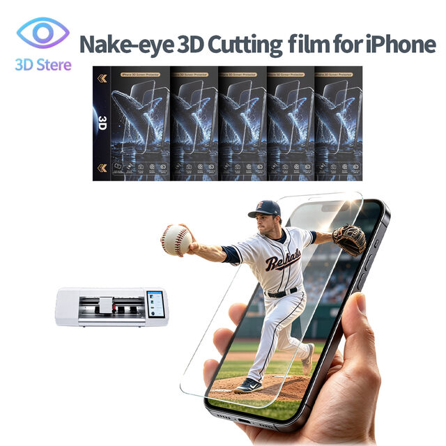 Wholesale Glasses-Free 3D Cutting Screen Protector Film For Iphone ...