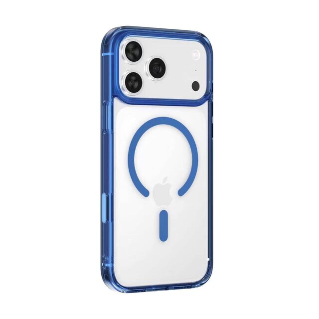 NEW Shockproof Transparent Magnetic PC Mobile Phone Case With ...