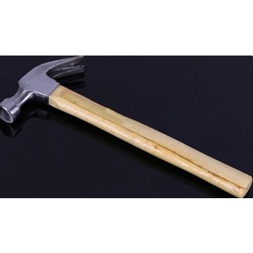Mini marteau à griffes multifonctionnel avec manche en bois, petit
