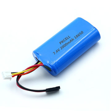 PKCELL ICR18650 7.4v 6700mah Lithium Ion Battery Rechargeable Battery Pack