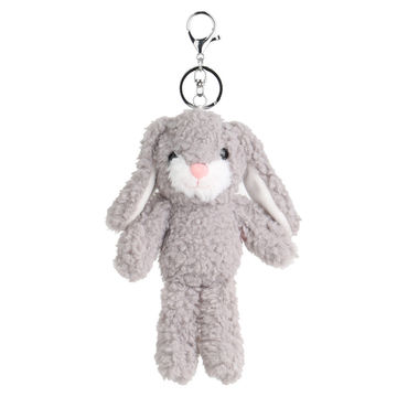 ChinaBunny plush keychains custom plush toys keyring on Global Sources