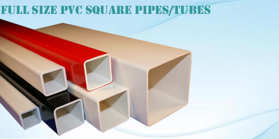 China China top quality all size available pvc sqaure pipe tube pvc ...