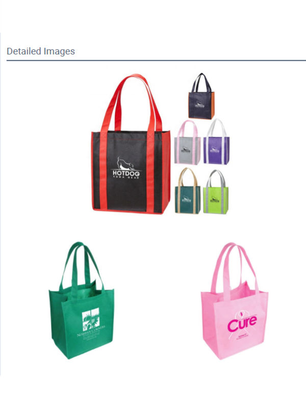 non woven fabric shopping bags