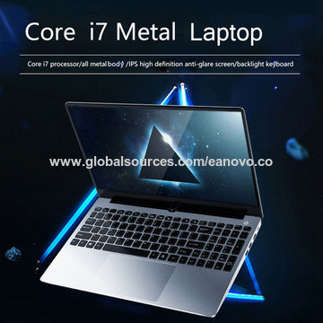 Laptop Gaming i7 de 15.6" IPS 1920x1080, 8GB DDR3, SSD 512GB, Windows 10 - Computador Portátil para Jogos