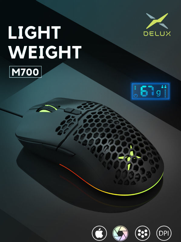 delux mouse m700