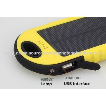 Cargador Solar Portátil iSun 5000 mAh - kaza by CDP